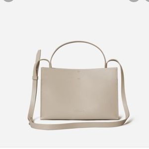 Everlane leather lunchbox bag